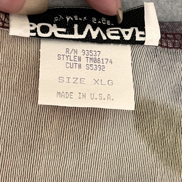 Softwear Mark Singer 2 Piece Cardigan Set Sz XL Multi Color Floral Slinky Work - Picture 15 of 15